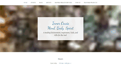 Desktop Screenshot of inneroasis-mindbodyspirit.com